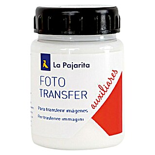 La Pajarita Pintura tejidos Foto Transfer 250 ml (Transparente)