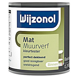 Wijzonol Muurverf Kleurtester (250 ml, Mat)