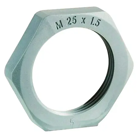 Tuerca hexagonal de poliamida PG16