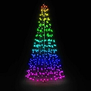 Twinkly LED-Weihnachtsbaum Light Tree (Außen, Höhe: 2 m, 300-flammig, RGBW, Netzbetrieben)