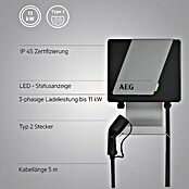 AEG E-Auto Ladestation Wallbox WB 11 FI (Ladeleistung: 11 kW) | BAUHAUS