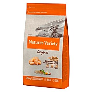 Nature's Variety Pienso seco para gatos Original Adult (1,25 kg, Pollo)