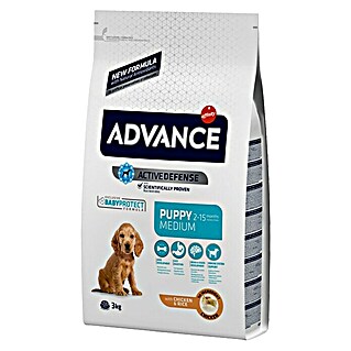 Affinity Advance Pienso seco para perros Medium Puppy (3 kg, 2 meses - 12 meses, Pollo y arroz)