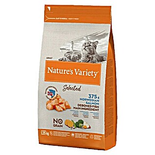 Nature's Variety Pienso seco para gatos Selected Adult (1,25 kg, Salmón)