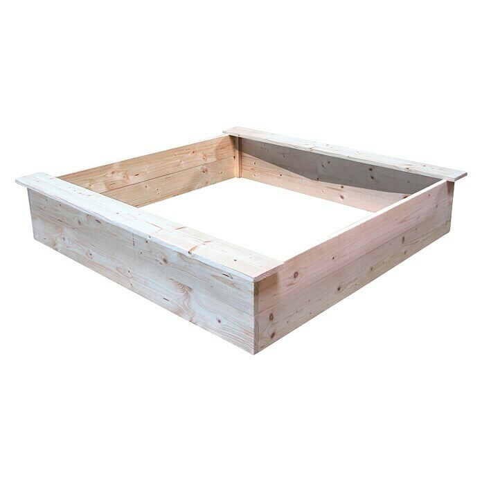 Soulet Sandkasten (118 x 118 x 12,6 cm, Holz) | BAUHAUS