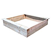 Soulet Sandkasten (118 x 118 x 12,6 cm, Holz) | BAUHAUS