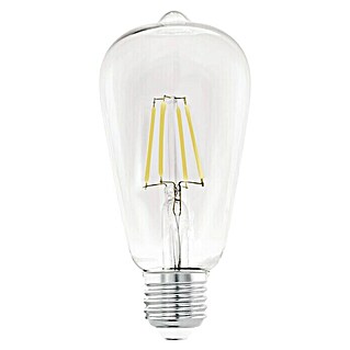Eglo LED-Leuchtmittel (E27, 7 W, Warmweiß, Nicht Dimmbar, G95, Klar/Transparent)