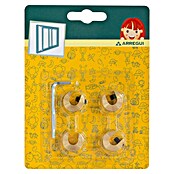 Arregui Cierre de seguridad para ventanas correderas (L x An x Al: 280 x 280 x 150 mm)