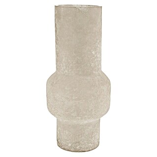 Vase Frost (Ø x H: 14 x 30 cm, Glas, Grau)