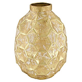 Vase (Ø x H: 24 x 31 cm, Metall, 	Gold)