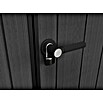 Keter Gerätehaus Signature Storm Grey 11x7 (Außenmaß inkl. Dachüberstand (B x T): 342 x 218 cm, Kunststoff, Stormgrey) | BAUHAUS