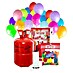 Party Factory Ballongas Helium inkl. 50 Ballons und 100 m Ballonschnur 