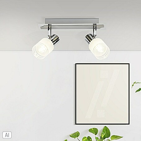 Brilliant Loona Deckenstrahler Weiß – 3-flammig, Schwenkbar, LED, Warmweiß | Perfekt Für Küche, Esszimmer & Mehr