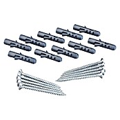 Elfa Tornillos y tacos (Diámetro: 4,8 mm, Largo: 6,4 cm, 10 ud.) | BAUHAUS