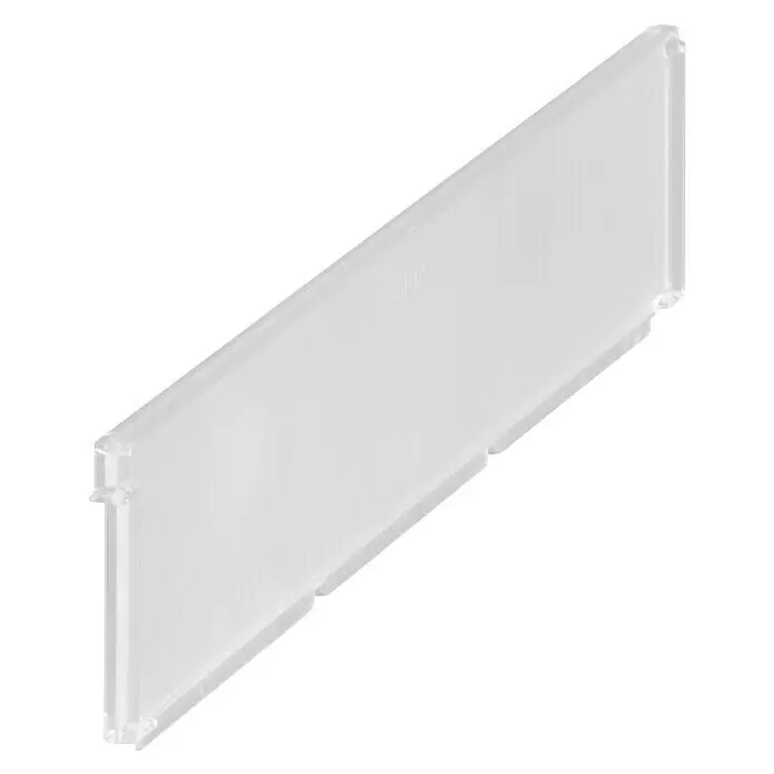 Elfa Classic by Elfa Fachteiler - L x B x H: 42,7 x 1,1 x 9,5 cm, Kunststoff, Transparent - Diagonale Ansicht