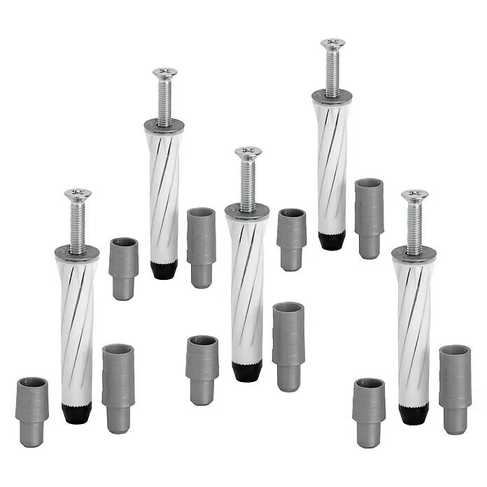 Elfa Gipskartondübel-Set - Länge: 8 cm, 5 Stk. - Vorderansicht