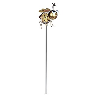Solarleuchte Biene/Marienkäfer (Höhe: 74 cm, Rot, Solarbetrieben)