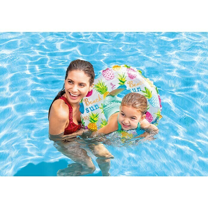 Intex Schwimmring Lively PrintDurchmesser: 61 cm, Bunt Use Shot