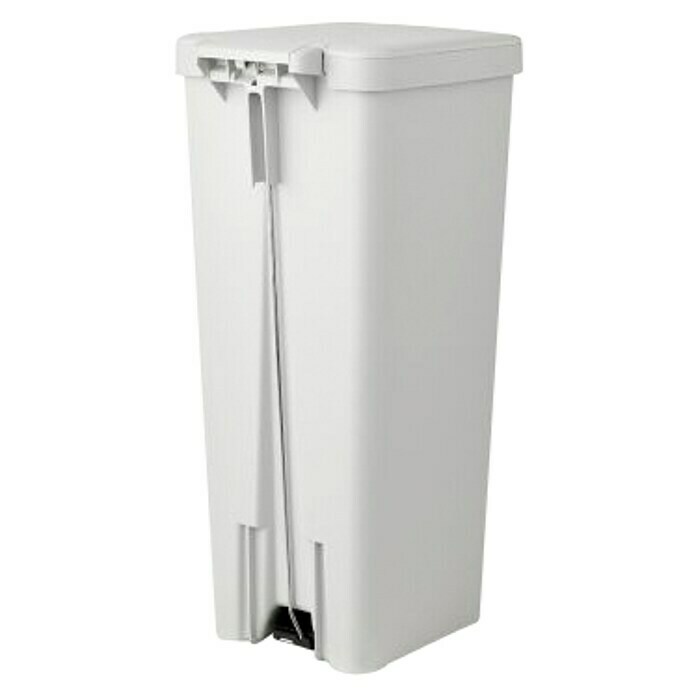 Brabantia Treteimer Step Up40 l, Hellgrau Diagonal View