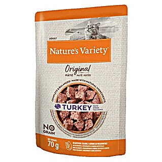 Nature's Variety Comida húmeda para gatos Original (70 g, Pavo)