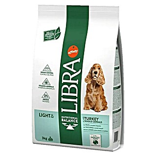 Affinity Libra Pienso seco para perros Adult Light (3 kg, Pavo y cereales)