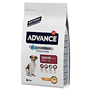 Affinity Advance Pienso seco para perros Mini Senior (3 kg, Pollo y Arroz)