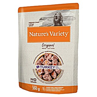 Nature's Variety Comida húmeda para perros Original Medium (300 g, Pavo)