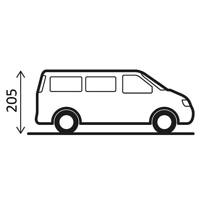 Heckzelt CometVW T5 und T6 Sketch