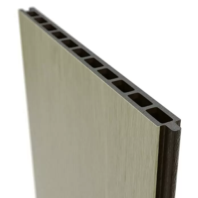 T & J Sichtschutzelement ElzeB x H: 179 x 30 cm, Schilf, WPC