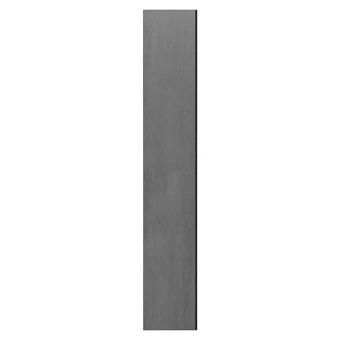 T & J Sichtschutzelement Elze - B x H: 179 x 30 cm, Grau - Graue, längliche Fliesenstruktur für moderne Innenräume. Ideal für minimalistische Designs mit eleganter, matter Oberfläche und zeitloser Optik.