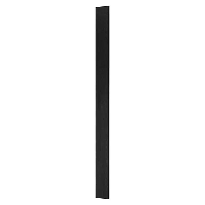 T & J Sichtschutzelement Elskop - B x H: 179 x 15 cm, Anthrazit - Nahaufnahme eines eleganten, dunklen Covers, das schlichte Eleganz und hochwertige Verarbeitung für den stilbewussten Leser verspricht.