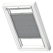 Velux Dachfensterplissee FHL U31 1282S (Farbe: Grau - 1282S, Farbe Schiene: Aluminium, Manuell) | BAUHAUS