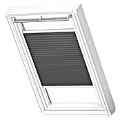 Velux Dachfensterplissee FHL MK06 1274SWL (Farbe: Graphit - 1274SWL, Farbe Schiene: Weiß, Manuell) | BAUHAUS