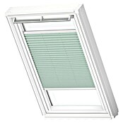 Velux Dachfensterplissee FHL C02 1281SWL (Farbe: Mint - 1281SWL, Farbe Schiene: Weiß, Manuell) | BAUHAUS