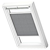 Velux Dachfensterplissee FHL S06 1282SWL (Farbe: Grau - 1282SWL, Farbe Schiene: Weiß, Manuell) | BAUHAUS