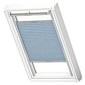 Velux Dachfensterplissee FHL S10 1286S (Farbe: Denim - 1286S, Farbe Schiene: Aluminium, Manuell) | BAUHAUS