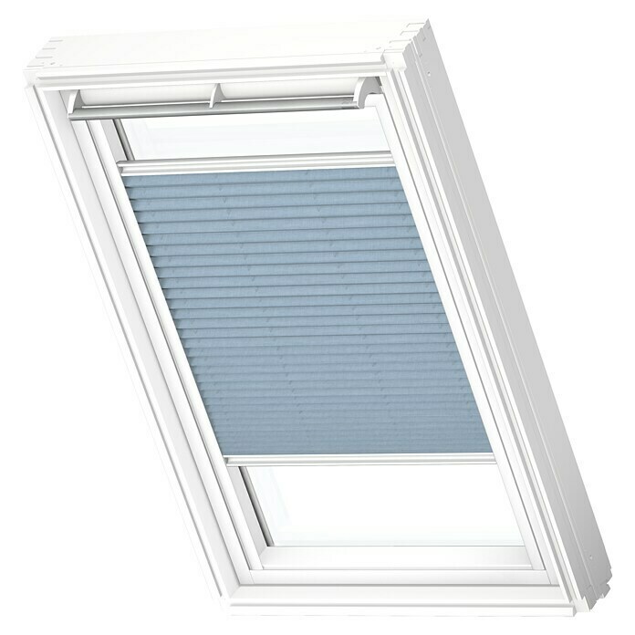 Velux Dachfensterplissee FHL - BAUHAUS 1277SWL, S04 Manuell) (Farbe: Schiene: Farbe Weiß, Sandbeige | 1277SWL