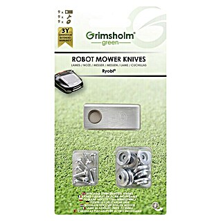 Grimsholm Green Ersatzmesser (9 Stk., Passend für: Ryobi Roboyagi)