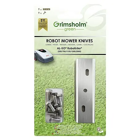 Grimsholm Green  Ersatzmesser-Set für Mähroboter