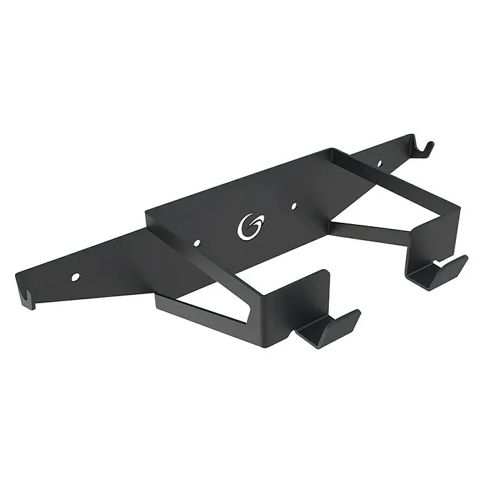 Grimsholm Green Wandhalterung für Rasenmäher - L x B x H: 310 x 140 x 70 mm, die meisten Husqvarna Automower Mähroboter - Schwarze Wandhalterung zur Aufbewahrung von Kopfhörern und Controllern. Ideal für Gaming-Setups und zur Organisation.