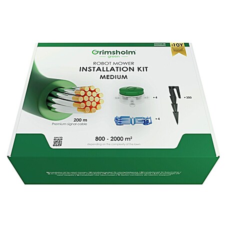 Grimsholm Green Installations-Set für Mähroboter M (Alle Mähroboter, 800 - 2000 m²)
