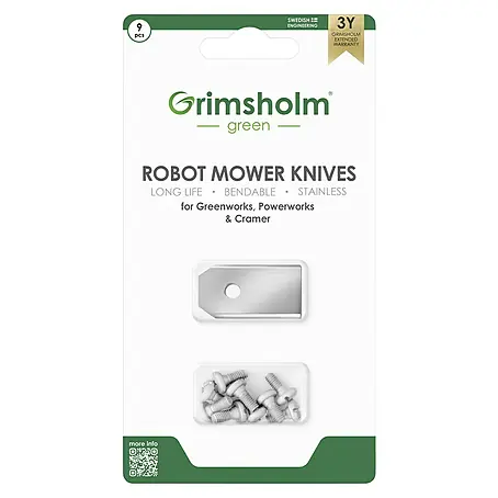 Grimsholm Green  Ersatzmesser-Set für Mähroboter