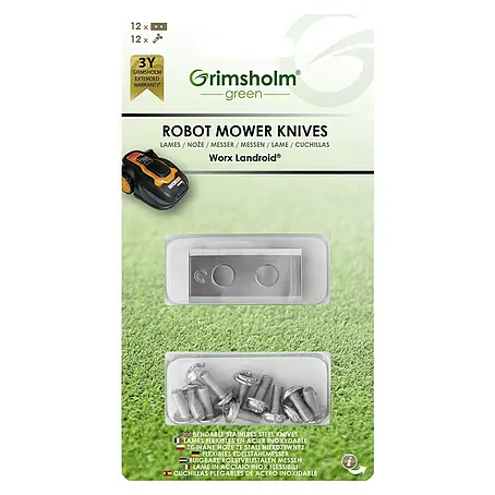 Grimsholm Green  Ersatzmesser-Set für Mähroboter