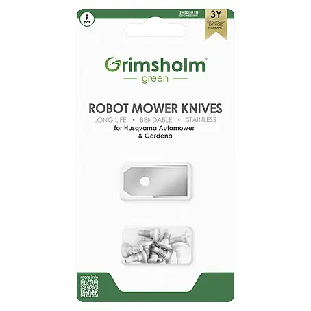 Grimsholm Green  Ersatzmesser-Set für Mähroboter