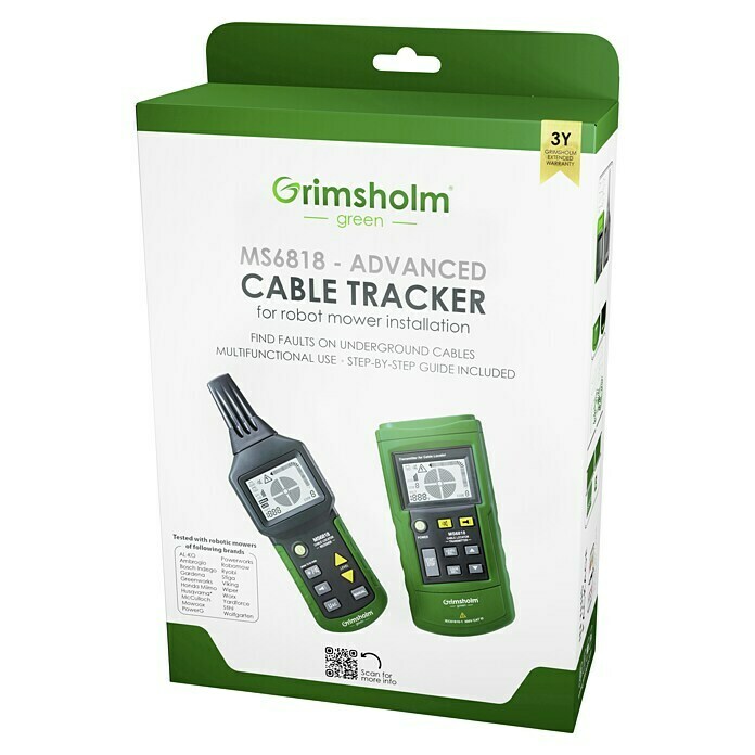 Grimsholm Green Kabel-Tracker MS6818Passend für: alle Mähroboter Diagonal View