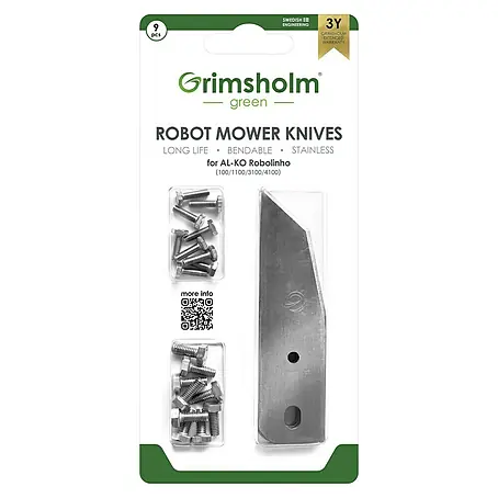 Grimsholm Green  Ersatzmesser-Set für Mähroboter