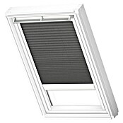 Velux Dachfensterplissee Elektro FML FK04 1274SWL (Farbe: Graphit - 1274SWL, Farbe Schiene: Weiß, Elektrisch) | BAUHAUS