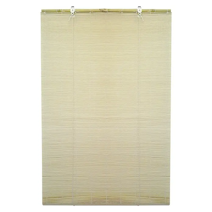 Estor enrollable Basic - An x Al: 100 x 180 cm, Natural - Esta persiana enrollable de bambú claro es una cubierta de ventana práctica y decorativa para cualquier habitación.