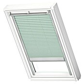 Velux Dachfensterplissee Elektro FML FK04 1281S (Farbe: Mint - 1281S, Farbe Schiene: Aluminium, Elektrisch) | BAUHAUS