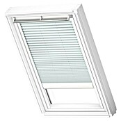 Velux Dachfensterplissee Elektro FML F08 1285SWL (Farbe: Himmelblau - 1285SWL, Farbe Schiene: Weiß, Elektrisch) | BAUHAUS